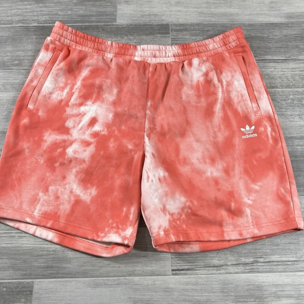 Men's 2XL Adidas Originals Adicolor Essentials Trefoil Shorts Semi‎ Turbo HE9434